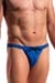 MANSTORE Bade Micro Tanga M2284 print blau