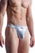 MANSTORE Bade String Tanga  M861 Silver