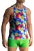 MANSTORE Bade Tank Top M2474 CSD Rainbow