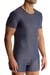 MANSTORE Casual Tee M2515 Leder-Optik Grau