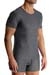 MANSTORE Casual Tee M2515 Leder-Optik Grau
