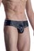 MANSTORE Cheeky Brief M2007 Schwarz Lack-Optik