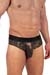 MANSTORE Cheeky Brief M2337 Schwarz/Gold