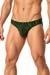 MANSTORE Hip Brief M2615 Black/Lime