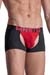 MANSTORE M2103 Chaps Pants Schwarz/Rot