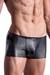 MANSTORE Micro Pants M2192 Schwarz Leder-Optik