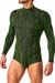 MANSTORE Pullover Body M2615 Black/Lime