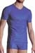 MANSTORE V-Neck T-Shirt M2111 Blau