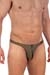 MANSTORE Zipped String M2336 Olive/Schwarz