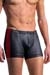 MANstore Hip Boxer M604 Schwarz-Rot