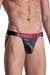 MANstore Hip Jock M2112 Schwarz Lederoptik