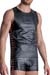 MANstore Slim Tank M2112 Schwarz Lederoptik