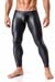 MANstore Herren Leggings M510 Leder-Optik Schwarz