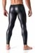 MANstore Herren Leggings M510 Leder-Optik Schwarz