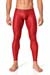Manstore Herren Leggings M510 Leder-Optik Tabasco Rot