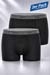 Olaf Benz Boxer Pants RED1010 Doppelpack Schwarz/Wei�
