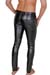 TOF Paris Herren Slim Fit Jeans Gladiator Lederoptik