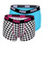 PUMA Short Boxer 2er-Pack blau/ schwarz-wei