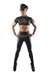 Regnes Fetish Planet BOMiguel Mattlook-Leggings schwarz
