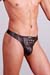 Robinson Herren Stringtanga 260T Leder-Optik