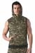 TOF Paris Army Sleeveless Hoodie Khaki Camouflage