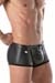 TOF Paris Badehotpants Leder-Optik