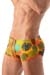 TOF Paris Floral Bade Brazilian Swimsuit Hipster Yellow