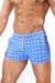 TOF Paris Goa Bade und Freizeit Minishorts Blau