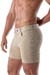 TOF Paris Patriot Chino Skinny Shorts Beige