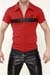 TOF Paris T-shirt Seduction Deluxe Rot-Schwarz