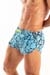 TOF Paris kurze Bade Mini Shorts Blue Print