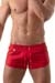 TOF Paris Bade Freizeit Gym Minishort Rot