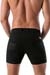 TOF Paris Patriot Chino Skinny Shorts Schwarz