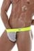 TOF Paris Circuit Mesh Stringless Thong Gelb-Wei