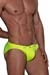 TOF Paris Badehose Badebrief Neon-Gelb