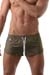 TOF Paris Bade Freizeit Gym Minishort Khaki