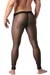 TOF Paris Herren Mesh Leggings Schwarz