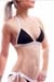 Wojoer Damen Bade Bikini Top 383 Schwarz