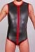 Wojoer Neopren Beach Body W309 Schwarz-Rot