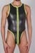 Wojoer Neopren Beach String Body Schwarz-Gelb