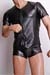 Benno von Stein Zip Shirt Josemy aus Synleather