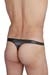 FunBoy Premium Mini-Bulge-String Schwarz-Rot Leder Optik