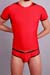 FunBoy T-Shirt 263 Rot-Schwarz