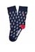 UnaBux Unisex Socken Captain Anker-Muster