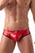 TOF Paris Vinyl Lack Jock Brief Rot