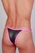 Wojoer Neopren Micro Badetanga W309 Schwarz-Pink