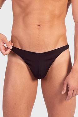 Barcode Berlin Swim Thong Orfeo Schwarz