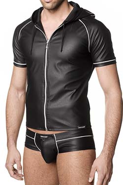 Benno von Stein Kapuzenshirt CH407 aus Synleather