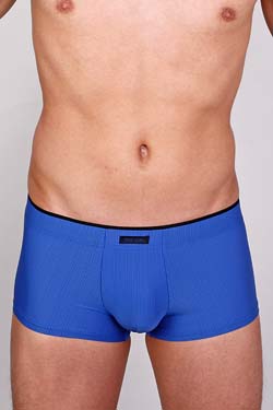 Bruno Banani Hipshort Check in Blau Stripes