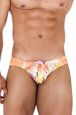 Clever 1519 Persian Swimsuit Brief Yellow